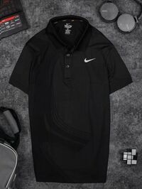 Áo Tennis Nike Có Cổ Màu Đen #ANCC01D