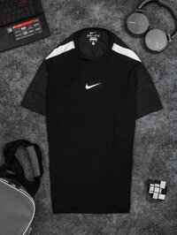 Áo Tennis Nike Cổ Tròn Màu Đen #ANCT03D