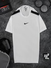 Áo Tennis Nike Cổ Tròn Màu Trắng #ANCT02T