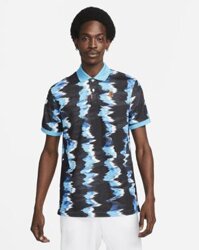 Áo Tennis Nike Polo Print Slim-Fit (DV8916-416)