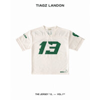 Áo [Tết 2025] Jersey 13 TIAGZ LANDON #tgzldn — Be, Xanh lá / Áo thun thể thao Unisex