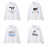 Áo tf gia tộc , áo chu chí hâm - tả hàng - trương cực in hình theo yêu cầu