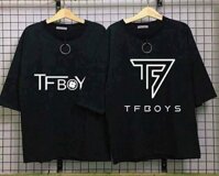 áo TFBOYS khuyên cổ in theo yêu cầu