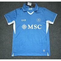 Áo thể thao bóng đá sân nhà S-4XL 2425 Napoli, áo đấu phiên bản quạt cao cấp