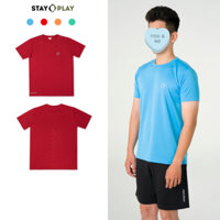 Áo thể thao nam 4 màu Stay & Play Local Brand collor Đỏ/ Xanh biển/ Xanh lá/ Cam