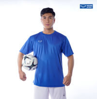 Áo thể thao nam Grand Sport 11557 thấm hút nhanh khô made in Thailand - Xanh đậm - M