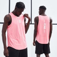 Áo Thể Thao Nam Thể Dục Quần Áo Bóng Rổ Áo Rời Áo Thun Không Tay Irving Bóng Rổ Áo Hồng Đen Trắng20250306