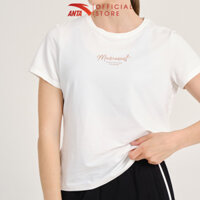 Áo thể thao nữ Cross-training ANTA SPORTS 1624B7126, Áo thun nữ chất liệu thun lạnh thấm hút mồ hôi thoáng mát, mềm mại