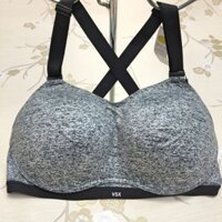 Áo thể thao Victoria's Secret có mút cài sau màu xám 667541658741 ( TH059 )