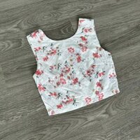 Áo Thêu Hoa Express Cài Nút Sau 2M