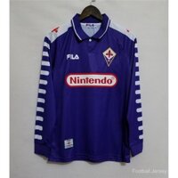 Áo thi đấu bóng đá hoài cổ tay dài Fiorentina 98-99 apdc