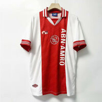 Áo thi đấu sân nhà Ajax cổ điển 94-95, áo bóng đá cổ điển phiên bản Thái Lan chất lượng cao, áo thun tùy chỉnh AAA