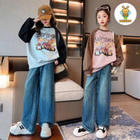 Áo thu đông cho bé gái size đại BEESHOP D24053