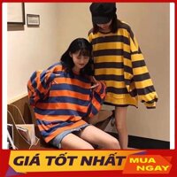 Áo Thu Đông Phối Kẻ 2 Màu Hàng Quảng Châu M068