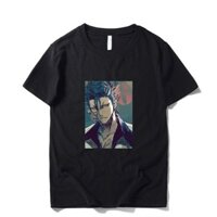 Áo Thun 100% Cotton In Họa Tiết Anime Bleach Grimmjow Jeagerjaques Phong Cách Đường Phố Cho Nam Và Nữ