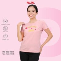 Áo thun 190p 0311 nữ form suông chất liệu Cotton cao cấp chính hãng PALTAL