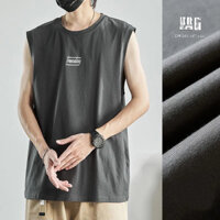 áo thun 3 lỗ nam, áo thun 3 lỗ tanktop form rộng nam thể thao DKSG BL010