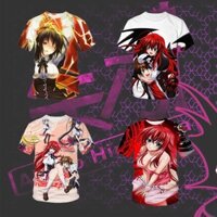 Áo thun 3D cho Anime High School DXD