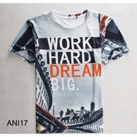 áo thun 3D in chữ