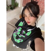 Áo Thun 5THEWAY Led Sign /teddy bear/ New Tee Hình Gấu Xanh Lá