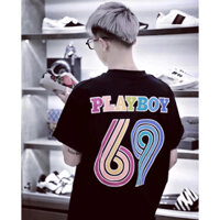 Áo Thun 69 PLAYBOY nhiều màu sắc - áo cộc giới tính nguyên liệu Cotton Thoang Mát 2023 The.Base