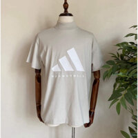 ÁO THUN ADIDAS BASKETBALL TEE - METAL GREY CHÍNH HÃNG
