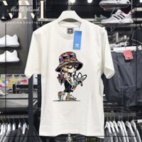 Áo Thun Adidas Cô Gái Đeo Kính 100% Cotton _ Hàng Xuất Dư Giá Rẻ _ Chất Lượng _ Co Dãn 4 Chiều _ Thoáng Mát.