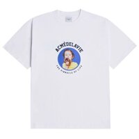 Áo thun - ADLV - Acmé de la vie - ADLV BABY FACE SHORT SLEEVE T-SHIRT BLACK MINI CHOCOLATE DONUT