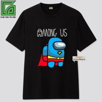 Áo Thun Among Us Superman Đen Trắng S121 / shop uy tín