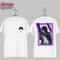 Áo Thun Anime Boruto Naruto Next Generation x Anisthetics - Sasuke Uchiha   - ADT Store