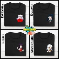 Áo thun Anime- (HOT) Inuyasha Anime toàn mẫu chất cập nhật mới nhất