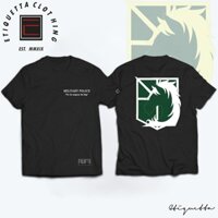 Áo Thun Anime Shirt - Attack on Titan - Military Police