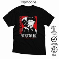 Áo Thun Anime Tokyo Ghoul, áo Ngạ Quỷ Vùng Tokyo Anime Kaneki Ken. 100% Cotton, co giãn 2 chiều.