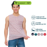 Áo Thun Áo Ba Lỗ Vai Vuông Nam Narsis Nhiều Màu Thể Thao Năng Động, Chất Liệu Cotton Cao Cấp Co Giãn Siêu Nhẹ