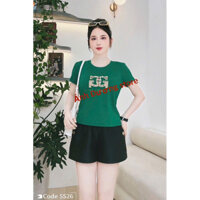 Áo Thun  -áo cổ tròn Hàng Hiệu Đẹp chất liệu Cotton Cao Cấp co giãn 4 chiều,ko bai,ko xù