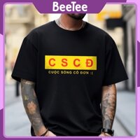 Áo Thun Áo CSCĐ Cuộc sống cô đơn Oversize Công Sở Văn Phòng Hài Hước Độc Đáo 385