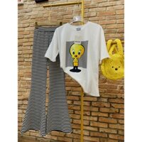 Áo thun, áo phông in hình vịt vàng đáng yêu chất mát