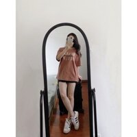 Áo thun, áo phông nữ form rộng dáng giấu quần