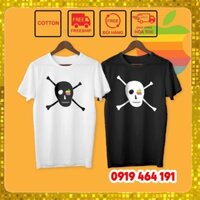Áo thun apple pirate cao cấp, áo apple pirate, nam nữ unisex, vải cotton dày mịn mát, in cao cấp