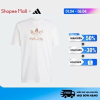 Áo Thun Ba Lá Rằn Ri adidas Nam trắng IX6742
