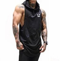 Áo thun ba lỗ có nón thời trang dành cho nam