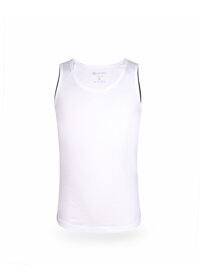 Áo Thun Ba Lỗ Nam Khatoco A4MN120R2-VNMA025-2010-N-S - Trắng