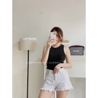 Áo thun ba lỗ nữ chất tăm lạnh trơn sexy cá tính - Áo ba lỗ hot hit basic🌞