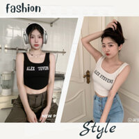 Áo thun ba lỗ tank top Bigsize nữ cổ vuông không tay thời trang ôm sát nách body thun tăm gân tôn dáng G105