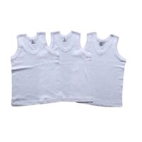 Áo thun ba lỗ trắng Bossini số 1