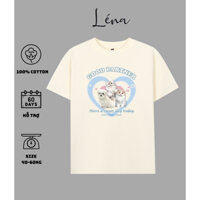 Áo thun baby tee [Léna] mèo GOOD PARTNER