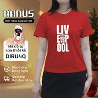 Áo thun Baby Tee Liverpool - Ngoại Hạng Anh - Ranus Nam Nữ Unisex Croptop Classic Breezy Tanktop