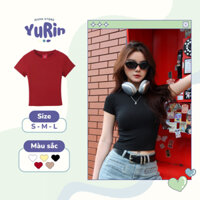 Áo thun baby tee trơn ôm body co giãn 4 chiều Yurin A149