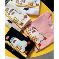 Áo thun Babytee in hình Vịt Cinema dễ thương chất Cotton Premium