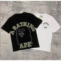 Áo Thun Bape Mẫu Mới Hot Trend 2023 - Thun 100% Cotton Hàng full bọc Tag